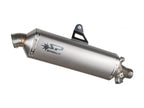Escape Spark Dakar Euro 5 acero negro satinado montado en Honda CRF 1100L Africa Twin 2024