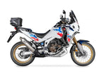 Sistema slip-on Spark Dakar con acabado negro satinado para Honda CRF 1100L 2024