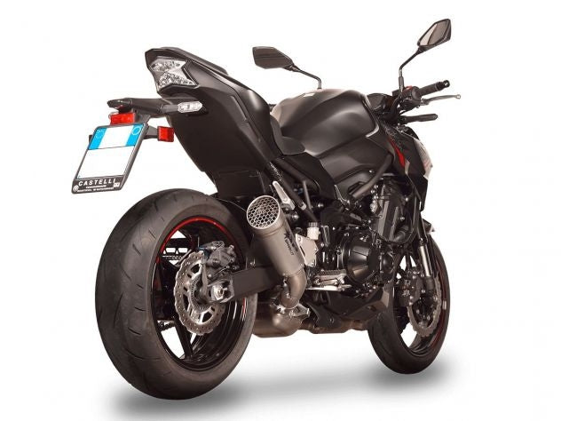 Silenciador slip-on Spark Grid-O homologado Euro5 para Kawasaki Z900