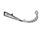 Escape completo Spark Konix Evo titanio con salida lateral Honda CB650R CBR650R