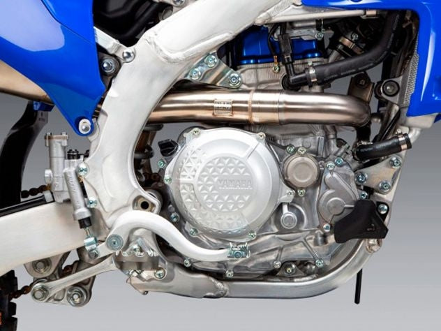Tapa final carbono mate con sistema PTF Yoshimura YZ450F