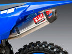 Vista lateral escape Yoshimura RS-12 diseño cónico asimétrico