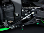 Detalle rodamientos de bolas dobles en estriberas Bonamici Racing ZX-4R