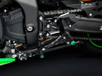 Kit completo estriberas traseras Bonamici Racing K022 Kawasaki ZX-4R 2023-2024