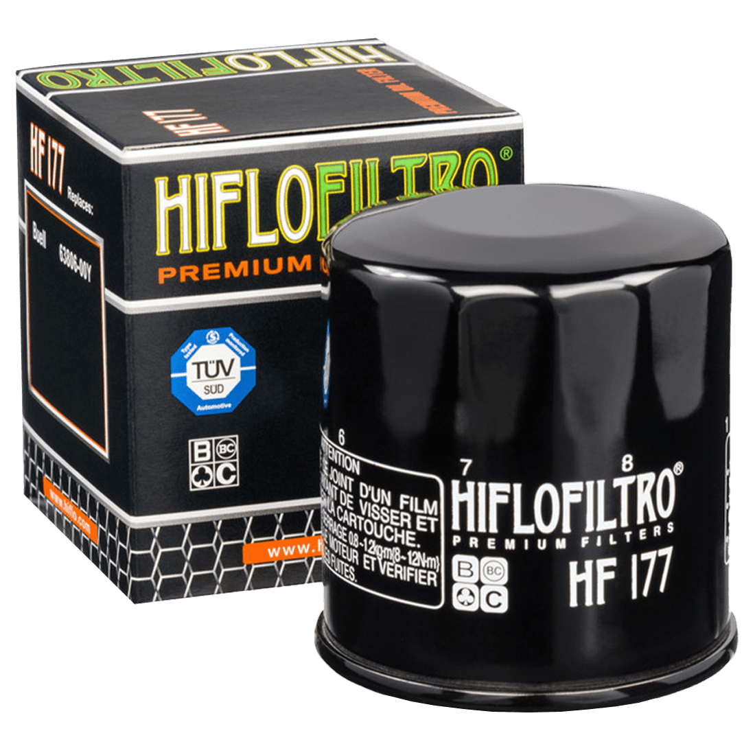 FILTRO DE ACEITE HF177 HIFLO