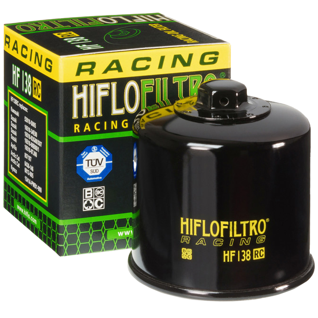 FILTRO DE ACEITE HIFLO 138RC PARA SUZUKI - APRILIA