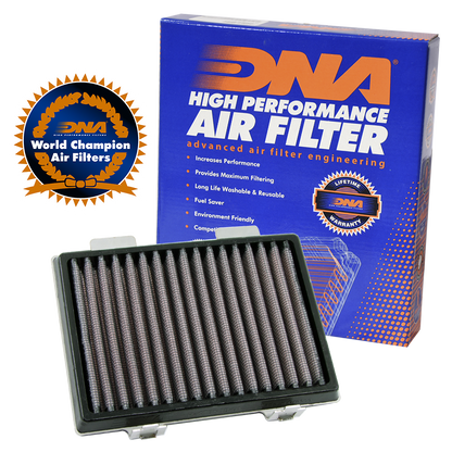 FILTRO DE AIRE ALTO FLUJO DNA PARA KTM DUKE Y HUSQVARNA SVARTPILEN