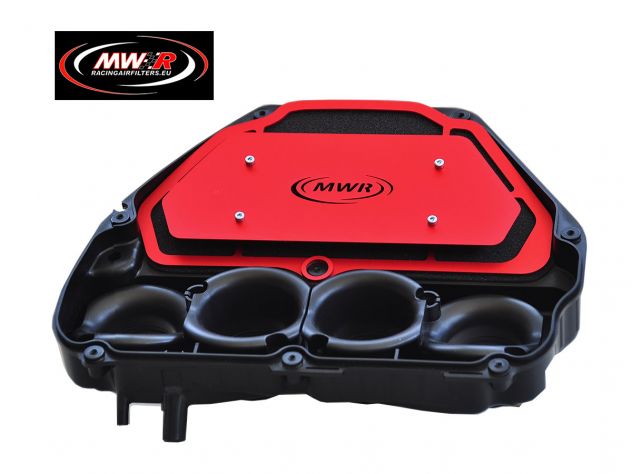 Air Splitter superior filtro MWR celda cerrada Hi-Tech Ducati Panigale bicilíndrico
