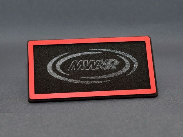 Filtro de aire MWR de alto flujo compatible con Ducati Monster 937 y Desert X — vista lateral