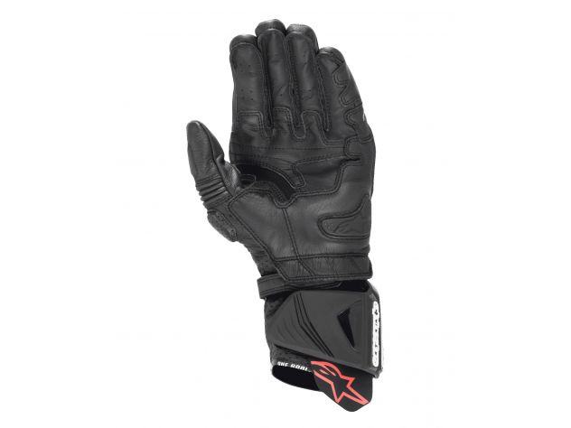 Detalle protección Dynamic Friction Shield DFS en nudillos guantes Alpinestars GP Pro R4