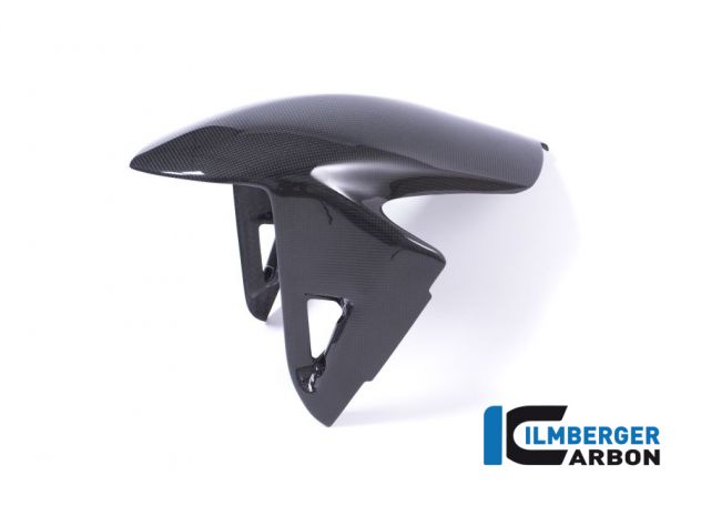 Guardabarros Ilmberger carbono pulido Ducati Streetfighter V2 lateral