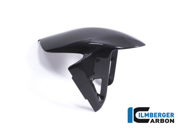 Detalle entretejido carbono autoclave guardabarros Ilmberger Streetfighter V2