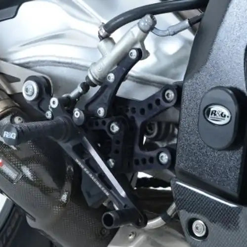 Kit completo topes de caída R&G Aero simétricos BMW S1000RR M1000R 2023-2026