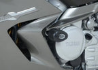 Detalle bobbin aerodinámico R&G Aero con tapa removible acabado negro