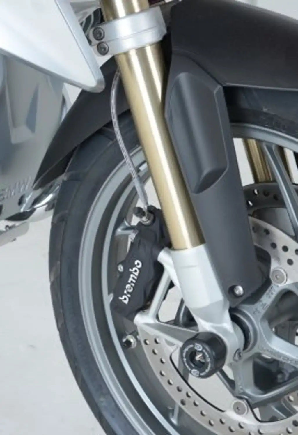 Par de protectores de horquilla R&G FP0140BK para BMW R1200GS