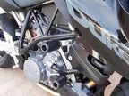 Frame slider R&G instalado KTM 990R Super Duke protección lateral motor