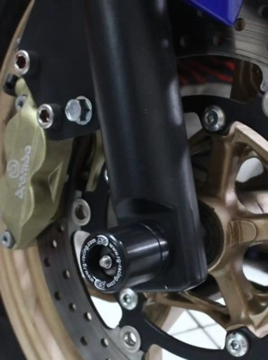 Kit completo protectores horquilla R&G para Yamaha R25 MT-25 con tornillería incluida