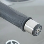 Vista frontal Protector Radiador R&G PRO mostrando patrón geométrico hexa Yamaha R6