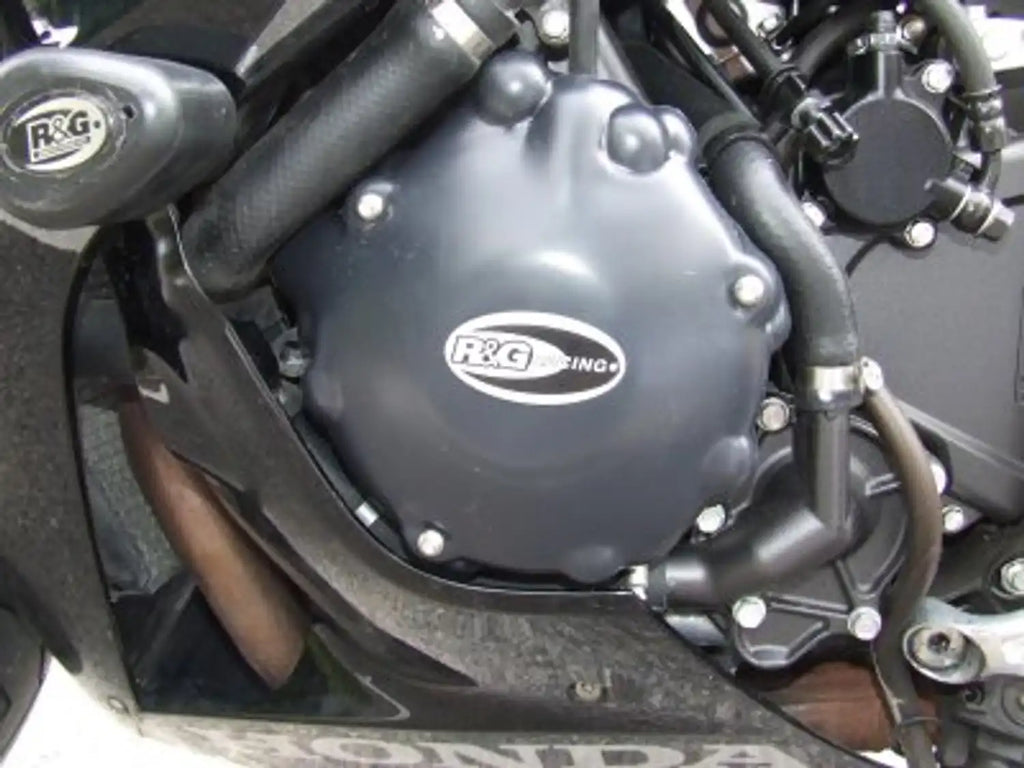 Engine case cover R&G montado en Honda CB1000R protección lateral motor
