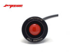 Botón IP69K Jetprime Kill Switch BMW M 1000 RR detalle mecanizado CNC aluminio