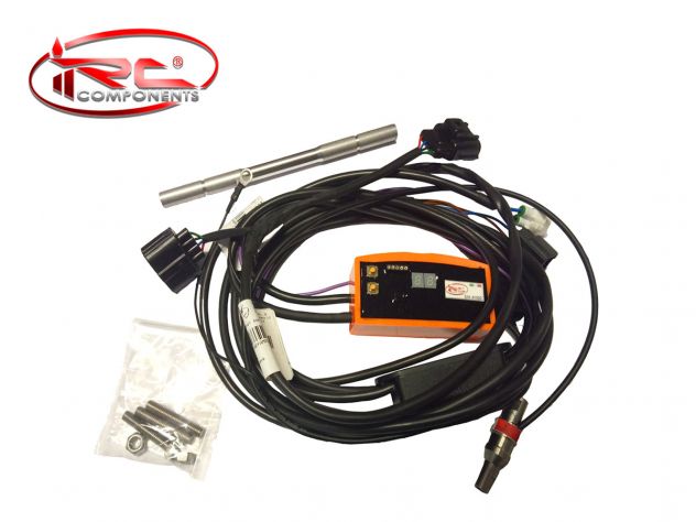 Blipper IRC Components instalado en Yamaha R6 2017-2020 sensor clipado en palanca de cambios quickshifter bidireccional