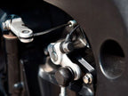 Shifter Healtech iQSE-W1 montado protegido Yamaha XSR 700 lateral motor