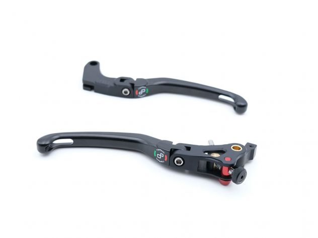 Kit palancas freno embrague Lightech magnesio Ergal Suzuki GSX-R 750 2006-2017 articulación plegable microajuste