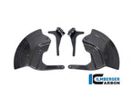 Vista lateral completa kit cubrerruedas Ilmberger instalado en BMW S1000XR