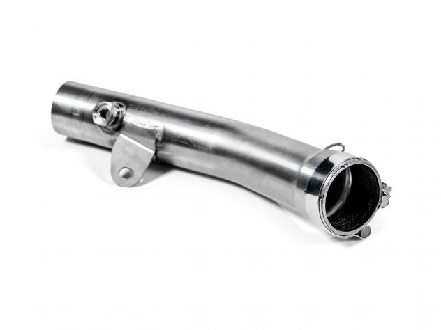 Link Pipe decatalizado Akrapovic acero inoxidable Kawasaki Ninja ZX-6R 636 2021-2026