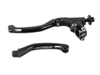 Detalle aligeramiento aerodinámico y tornillo seguridad mando embrague Extreme Components R6
