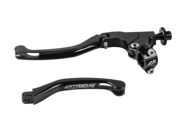 Detalle aligeramiento aerodinámico y tornillo seguridad mando embrague Extreme Components R6