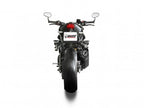 Sistema completo Mivv SR-1 para Street Triple 765 RS con salida alta lateral