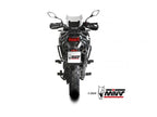 Tapón de fibra de carbono genuina en escape Mivv para CFMOTO 700 MT