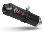 Detalle copa de carbono Mivv con dB-killer removible para KTM 890 Adventure