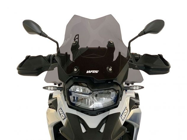 Deflectores laterales WRS ahumados montados en BMW F 800 GS 2024