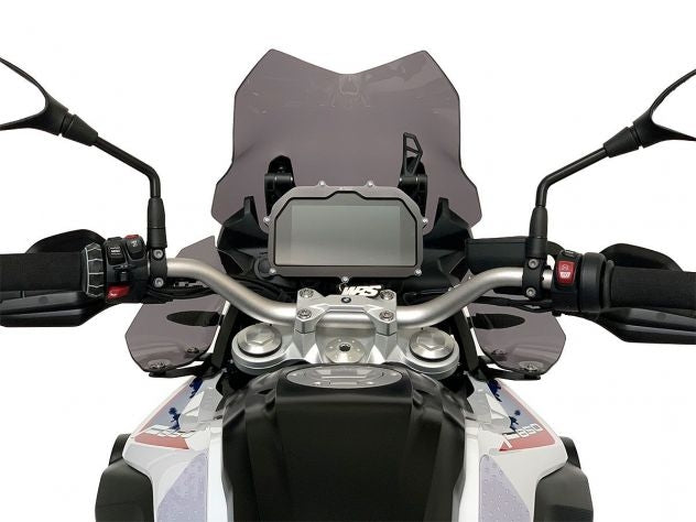 Detalle plexiglass ahumado 4mm certificado DOT626 deflectores WRS