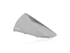 Parabrisas ahumado WRS Race para Ducati Panigale V4 2025 montado en moto