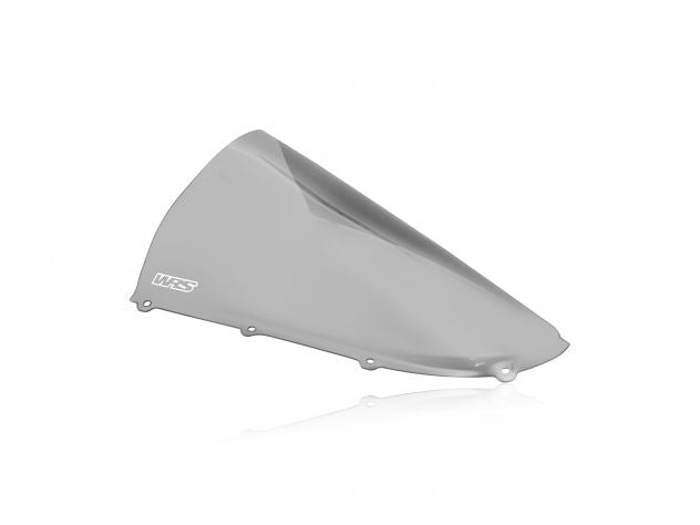 Parabrisas ahumado WRS Race para Ducati Panigale V4 2025 montado en moto