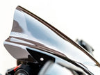 Logo WRS grabado en parabrisas racing +50mm ahumado para Suzuki GSX-R 1300 Hayabusa