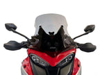 Comparación altura parabrisas WRS vs original Ducati Multistrada V4