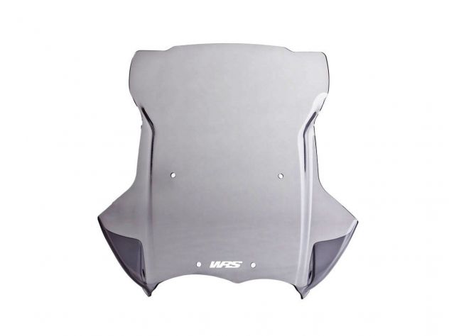 Parabrisas Touring WRS humo oscuro para BMW R 1200 GS Adventure montado en moto