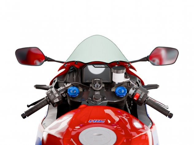 Vista superior diseño cúpula Race WRS con extensión 3.5 cm CBR 600