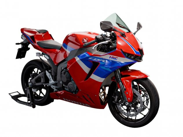 Cúpula WRS Race ahumada CBR 600 RR vista tres cuartos con protección aumentada