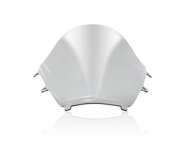 Parabrisas deportivo WRS color smoke para CBR600R3M detalle material PMMA DOT626