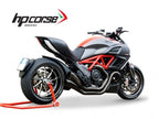 Detalle terminal Hydroform HP Corse acero inoxidable negro mate