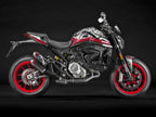 Terminales Termignoni acero negro Ducati Monster 937 Plus Euro 5 homologado