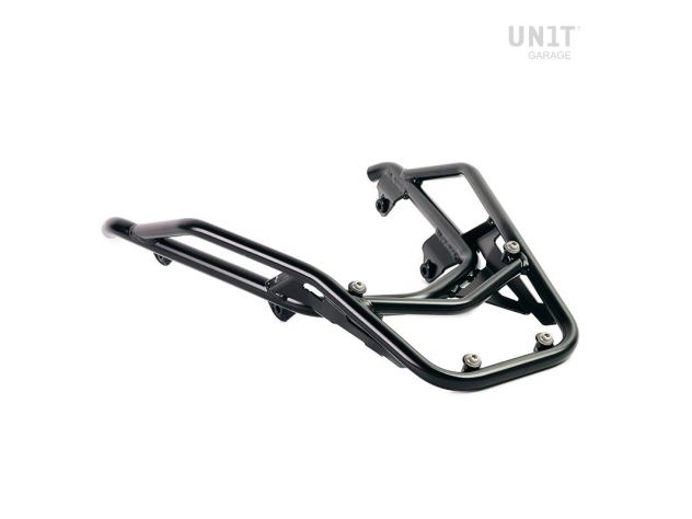 Estante Unit Garage montado en BMW R 1300 GS acabado negro epoxi