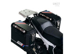 Manijas pasajero ergonómicas integradas estante Unit Garage R 1300 GS primer plano