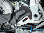 Protección de piñón Ilmberger carbono pulido Ducati Streetfighter V2 vista lateral