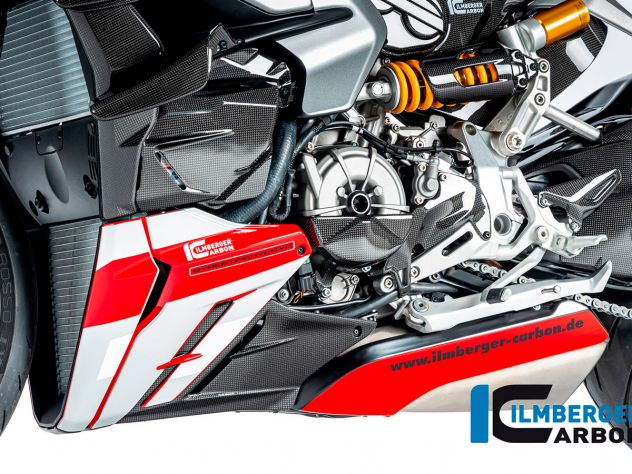 Calidad fibra de carbono Ilmberger protección piñón proceso MotoGP acabado pulido